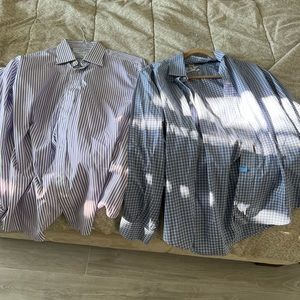 ⭐️🌴Charles Tyrwhitt Mens Shirt 16/33in Slim Fit Button Down